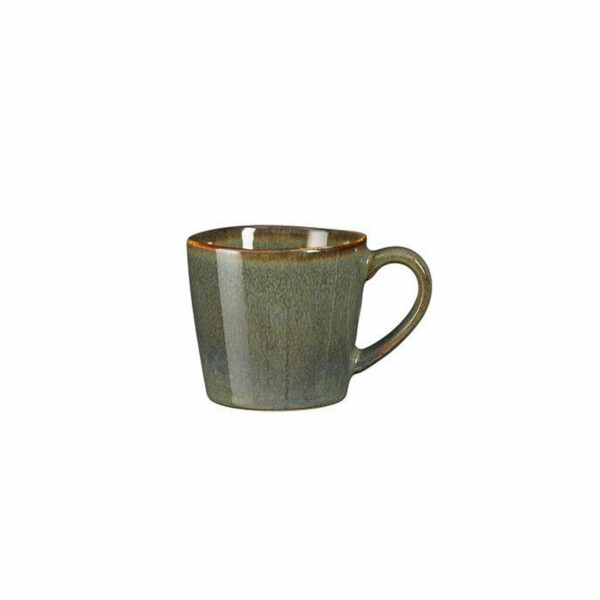 tasse en céramique vert