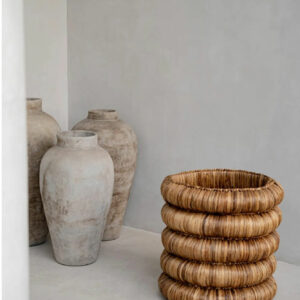 Panier Chunky XXL en jacinthe d'eau