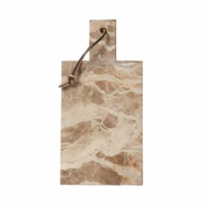 planche à découper en marbre beige