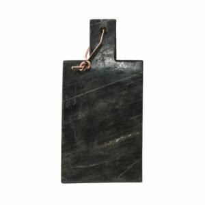 planche à découper en marbre noir