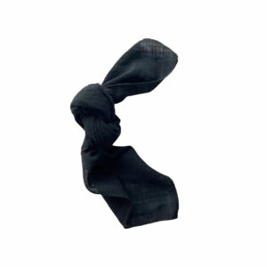 lot de 4 serviettes en coton noir