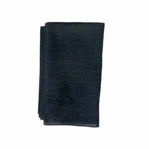 lot de 4 serviettes en coton noir