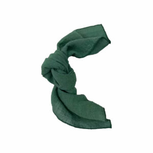 lot de 4 serviettes de table en coton vert sapin