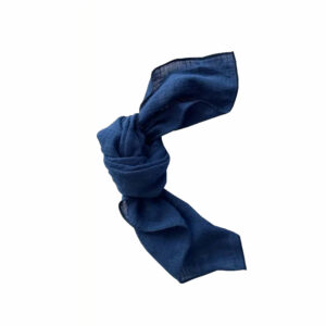 lot de 4 serviettes en coton bleu