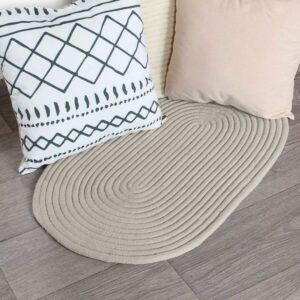 tapis ovale en coton ecru (copie)