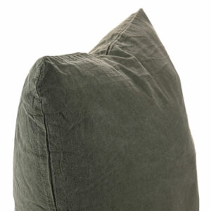 coussin coton kaki 60x60 4