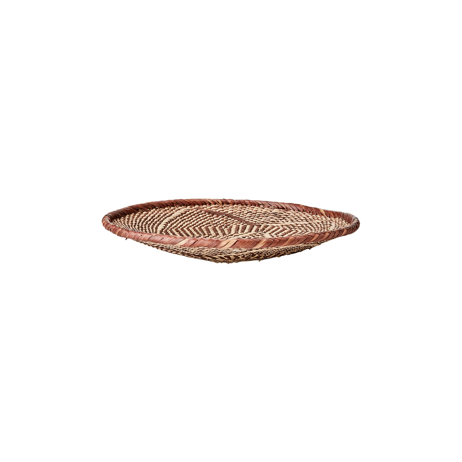 decoration murale panier tonga africain fibre naturelle 30cm 1