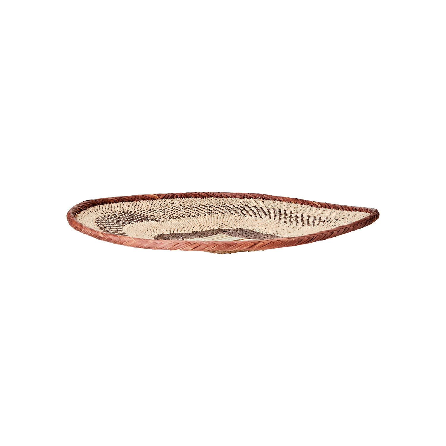 decoration murale panier tonga africain fibre naturelle 35cm 1