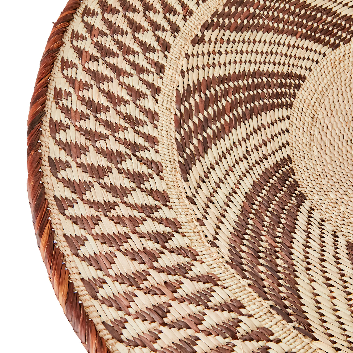 decoration murale panier tonga africain fibre naturelle 50 53cm 2