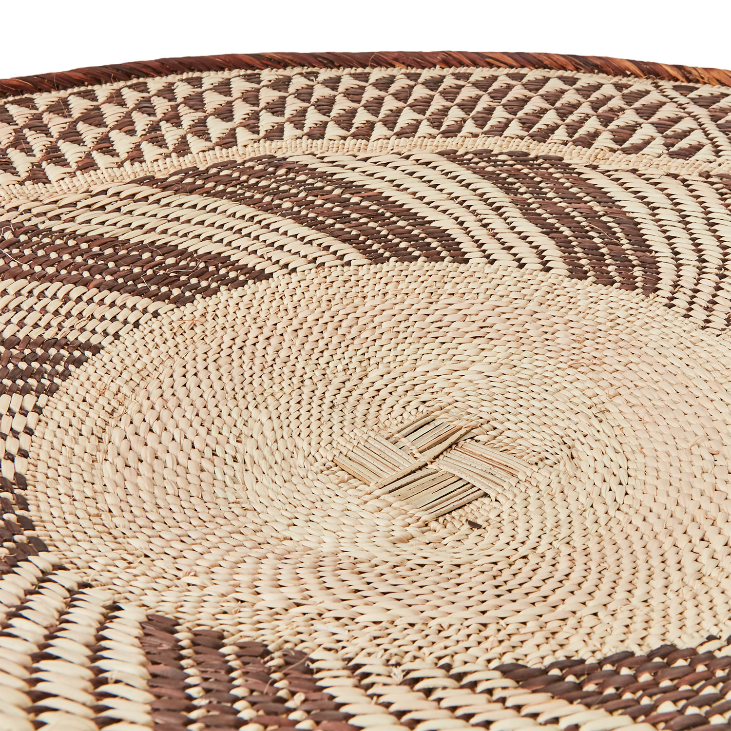 decoration murale panier tonga africain fibre naturelle 50 53cm 3