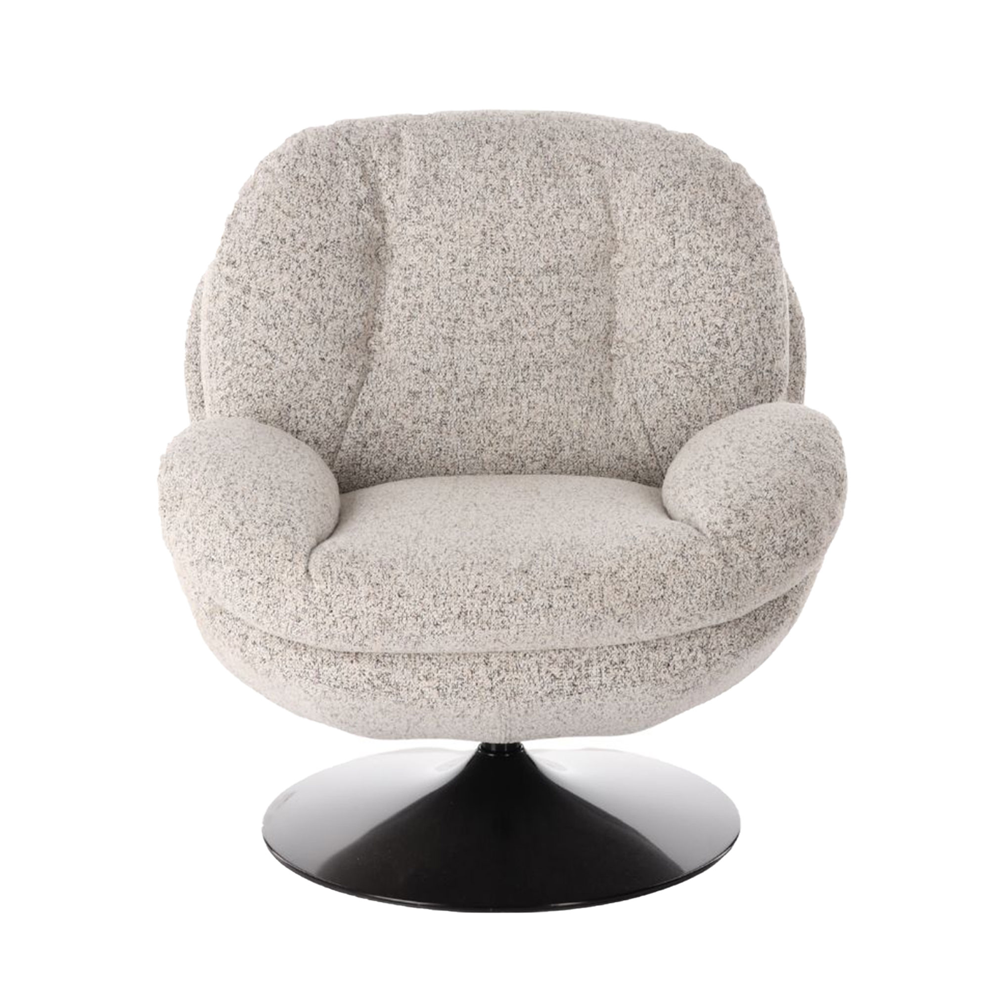 fauteuil memento chine beige pied noir 1