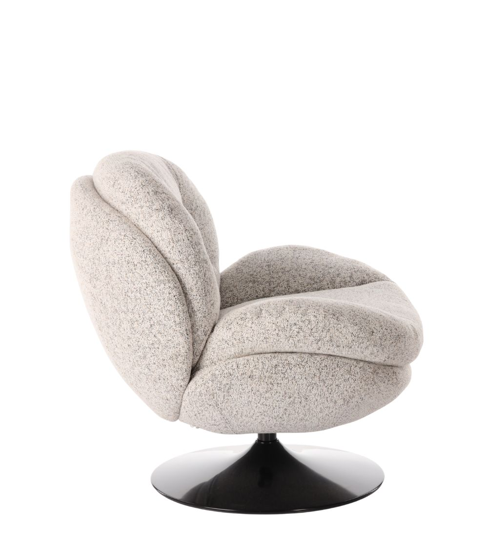 fauteuil memento chine beige pied noir 2