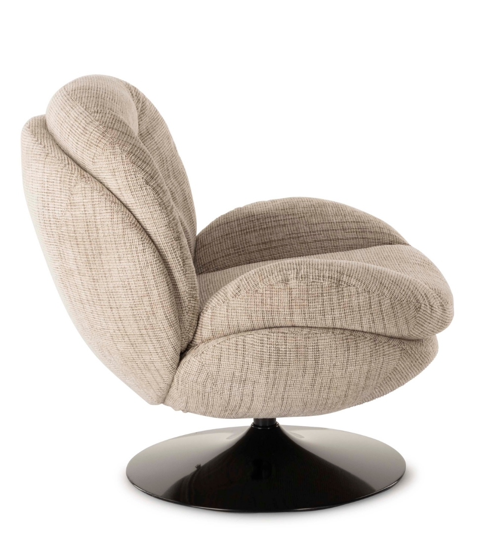 fauteuil memento chiné beige sable pied noir 2