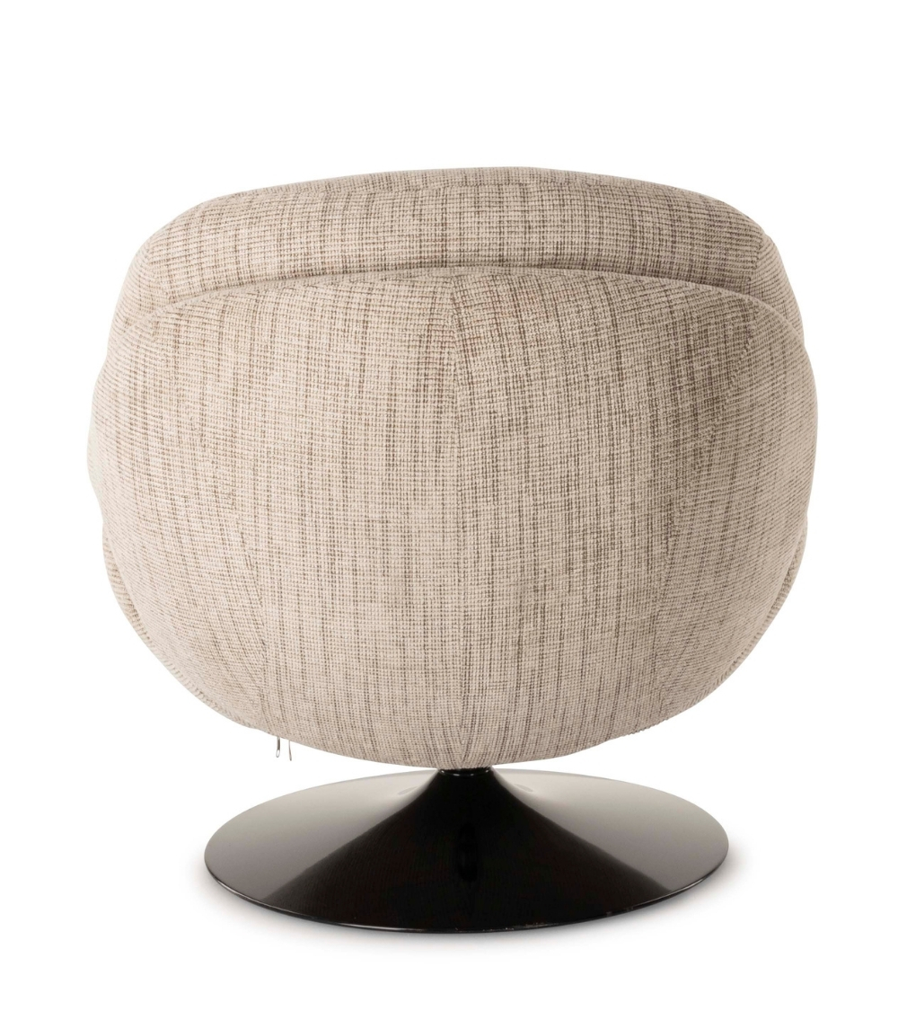 fauteuil memento chiné beige sable pied noir 3