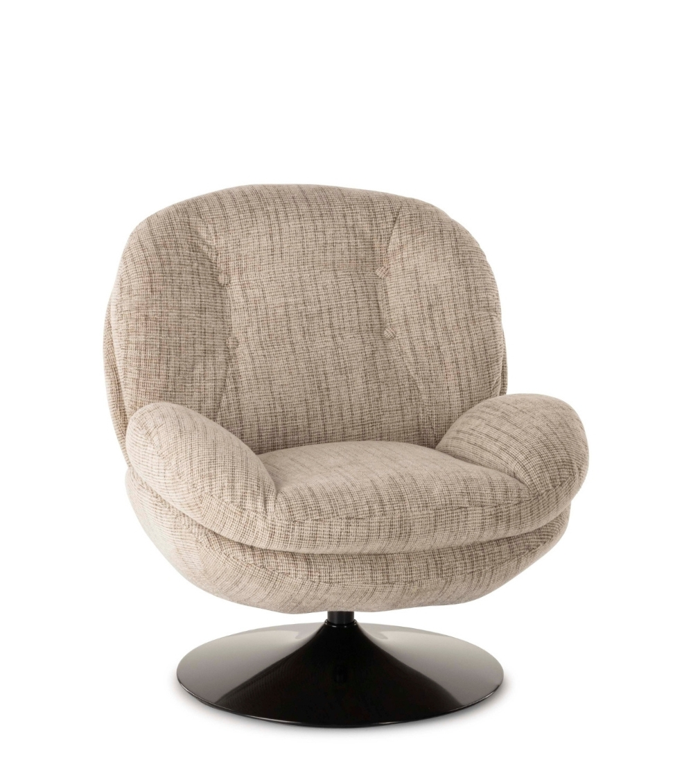 fauteuil memento chiné beige sable pied noir 7