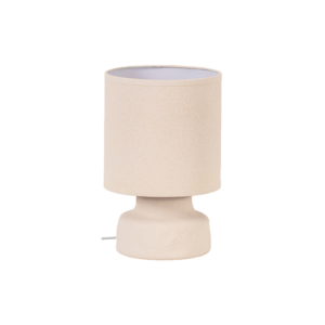lampe en ceramique beige 1