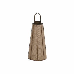 lanterne bambou jute naturel conique grand