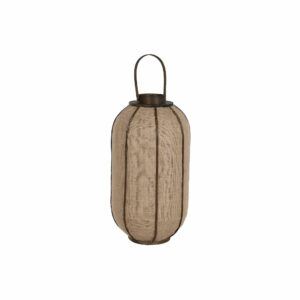 lanterne bambou jute naturel cylindre 1