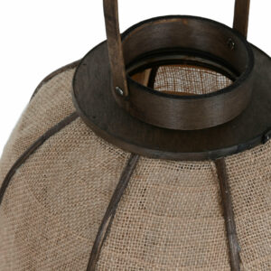 lanterne bambou jute naturel cylindre 2
