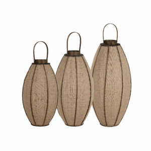 lanterne bambou jute naturel ovale 1