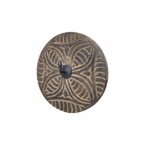 patere ronde en bois recycle metal 2