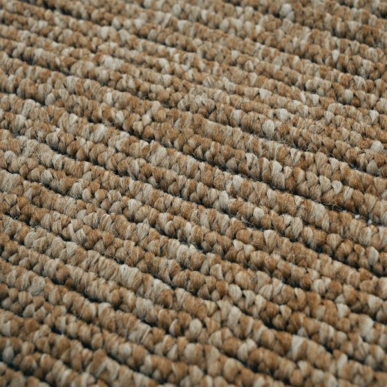 tapis aspect jute motif lignes 3