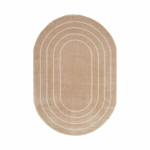 tapis ovale beige 120x170 1