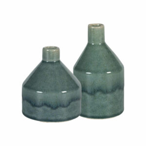 vase en céramique vert d'eau